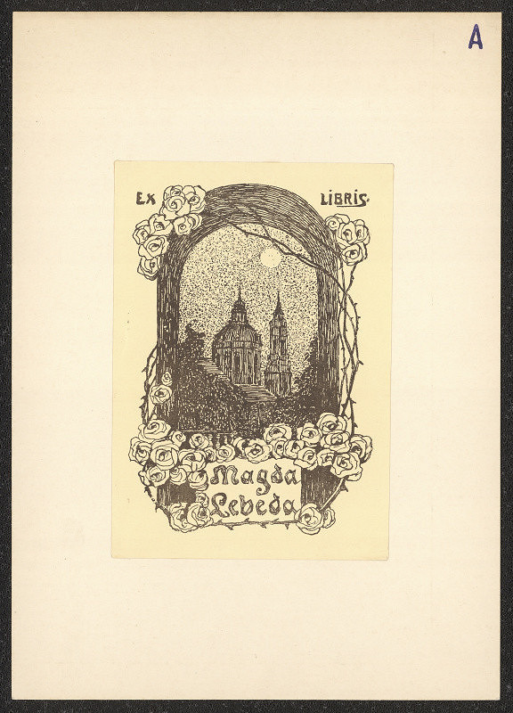 neznámý – Ex libris Knihovna Národního musea 