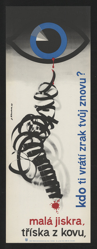 Jarmil Klecker – Malá jiskra, tříska z kovu, kdo ti vrátí zrak tvůj znovu? 