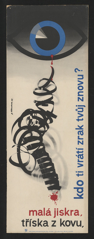 Jarmil Klecker – Malá jiskra, tříska z kovu, kdo ti vrátí zrak tvůj znovu? 