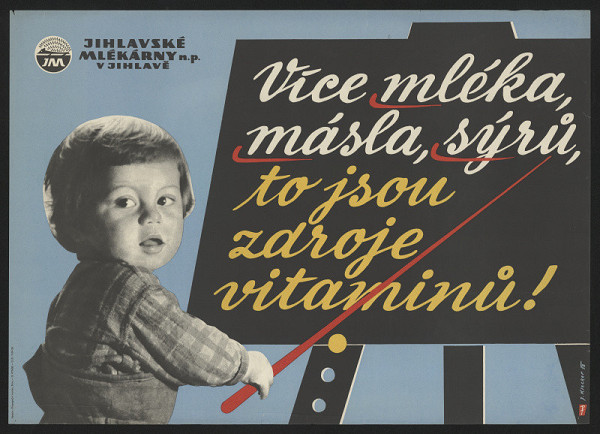Jarmil Klecker – Více mléka, másla, sýrů, to jsou zdroje vitamínů! 