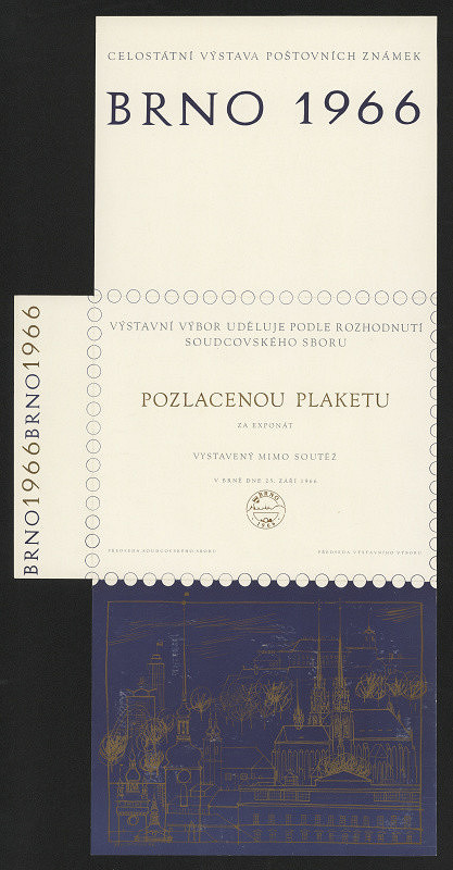 Jarmil Klecker – Celostátní výstava poštovních známek 