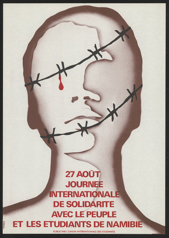 Rudolf Kremláček – 27 Aout Journee Internationale de Solidatite avec le Peuple et les Etudiants de Namibie 