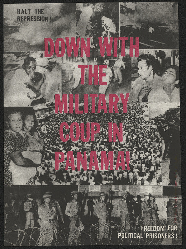 Henriquez Sergio Nuňuez – Down with the Military Coup in Panama! 