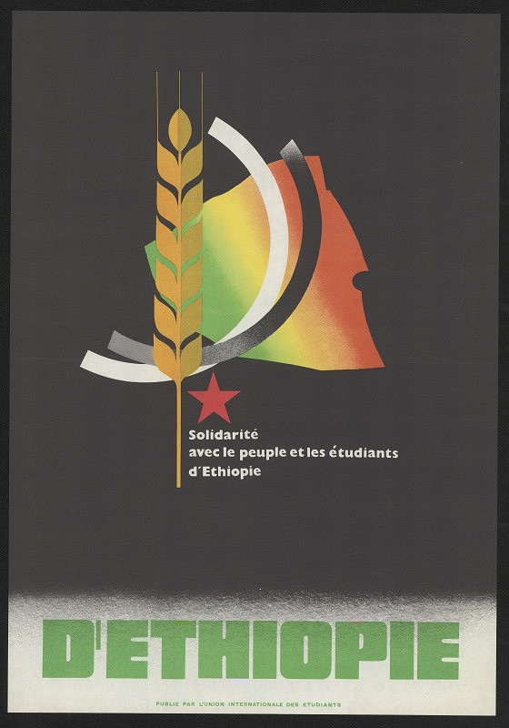 neznámý – Solidarité avec le Peuple et les Etudiants d´Ethiopie 