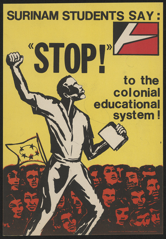 neznámý – Stop! To the Colonial Educational Systém! 