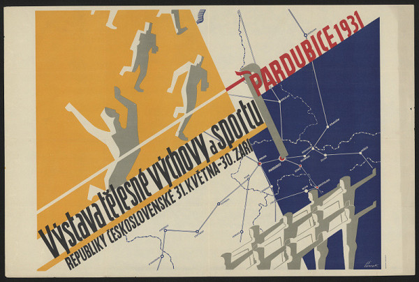 Karel Šourek – Výstava tělesné výchovy a sportu, Pardubice 1931 