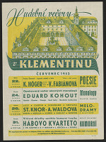 Vojtěch Kubašta – Hudební večery v Klementinu 