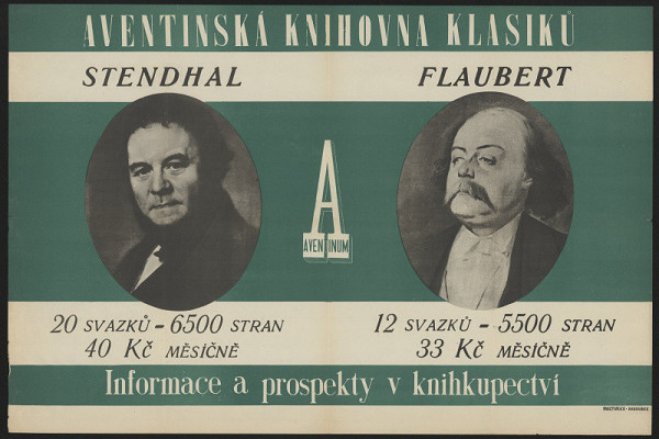 neznámý – Aventinská knihovna klasiků Stendhal, Flaubert 