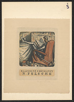 Pavel Šimon – exlibris Klasikové z knihovny N. Felsche 
