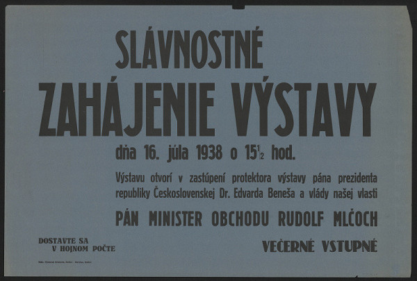 Vaclav Roštlapil – Slávnostné zahájenie výstavy 