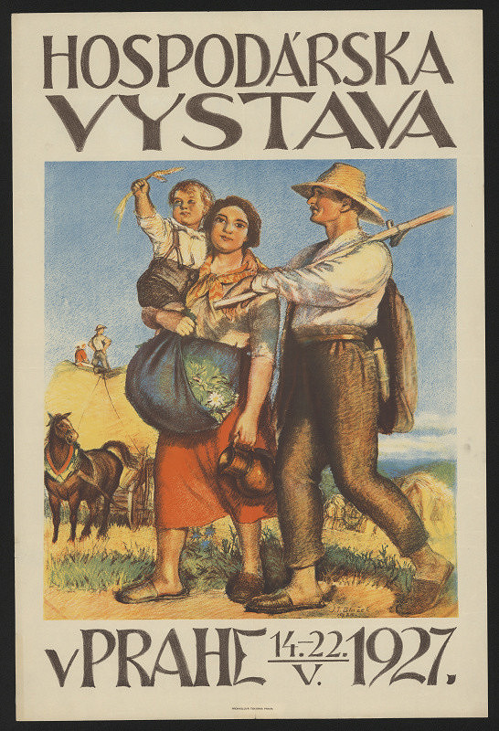 Josef Tomáš Blažek – Hospodářská výstava v Prahe 
