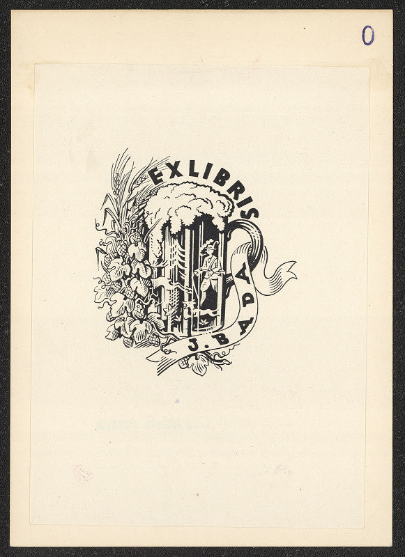 K. Ondrečka – Exlibris J. Bada 