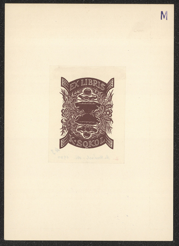 Antonín Morávek – Ex libris K. Sokol 