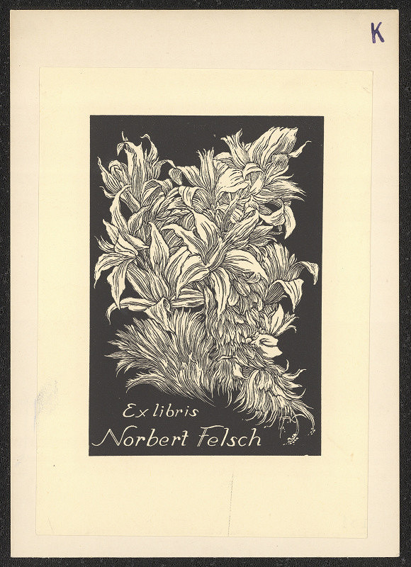 František Kobliha – exlibris Norbet Felsch 