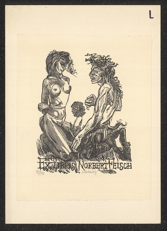 Jaroslav Lukavský – exlibris Norbert Felsch 