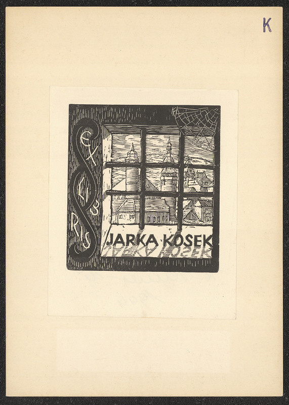 Karel Kuneš – exlibris Jarka Kosek 