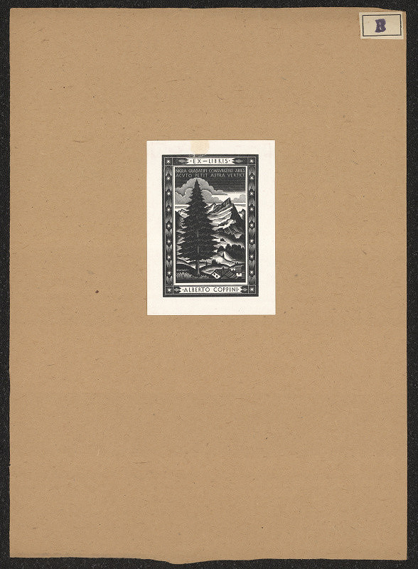 Bruno Bramanti – Exlibris Alberto Coppini 