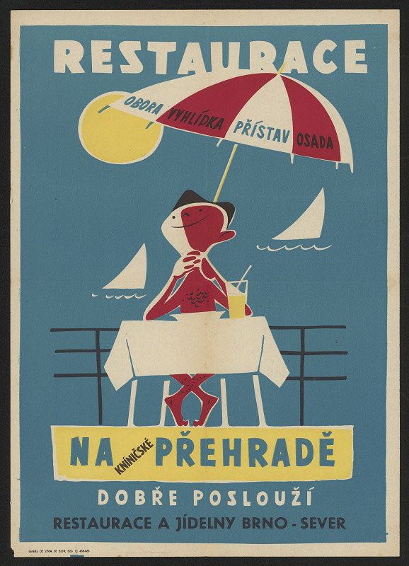 neznámý – Restaurace na Kníničské přehradě 