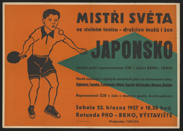 neznámý – Mistři světa ve stolním tenicu - Japonsko 