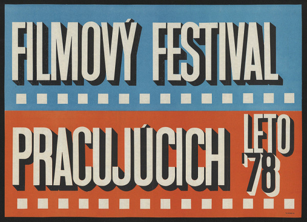 neznámý – Filmový festival pracujících Léto ´78 