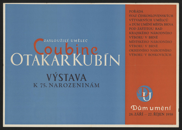 neznámý – Coubine - Otakar Kubín 