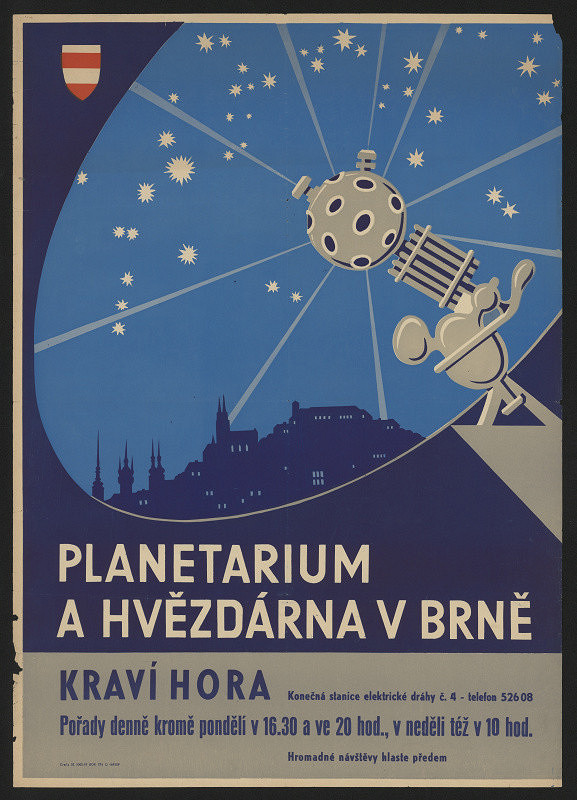 neznámý – Planetárium a hvězdárna v Brně 