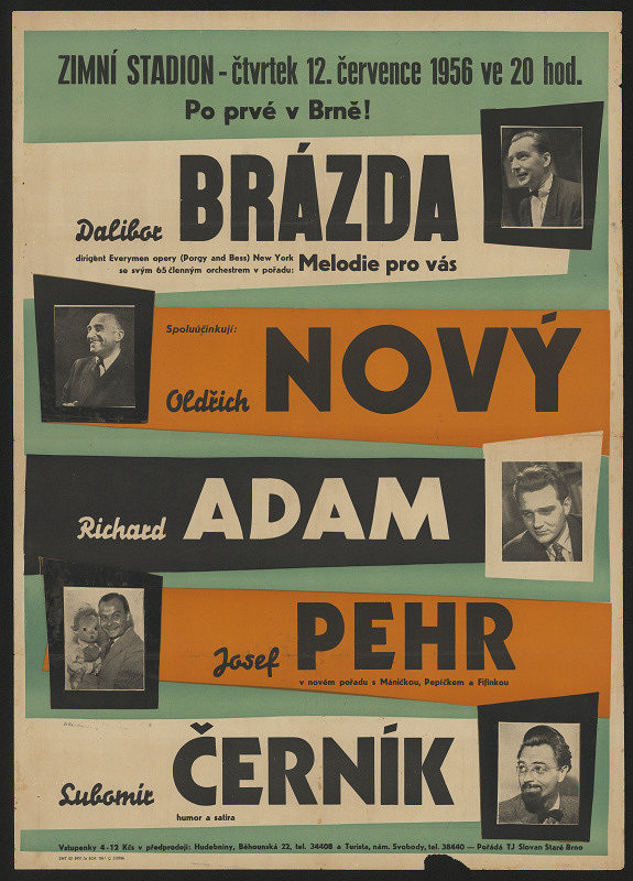 neznámý – Po prvé v Brně! Melodie pro Vás 