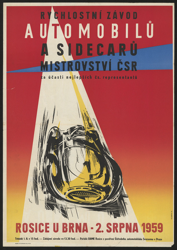 Vladimír Valenta – Rychlostní závod automobilů a sidecarů - mistroství ČSR 