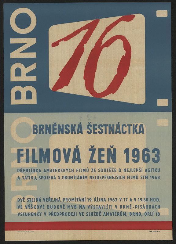 neznámý – Brněnská šestnáctka - filmová žeň 1963 