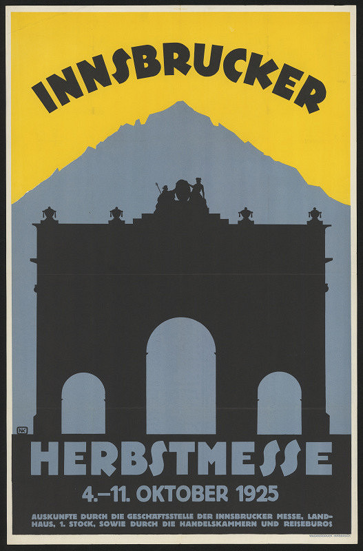 signatura N. K. – Innsbrucker herbstmesse 1925 