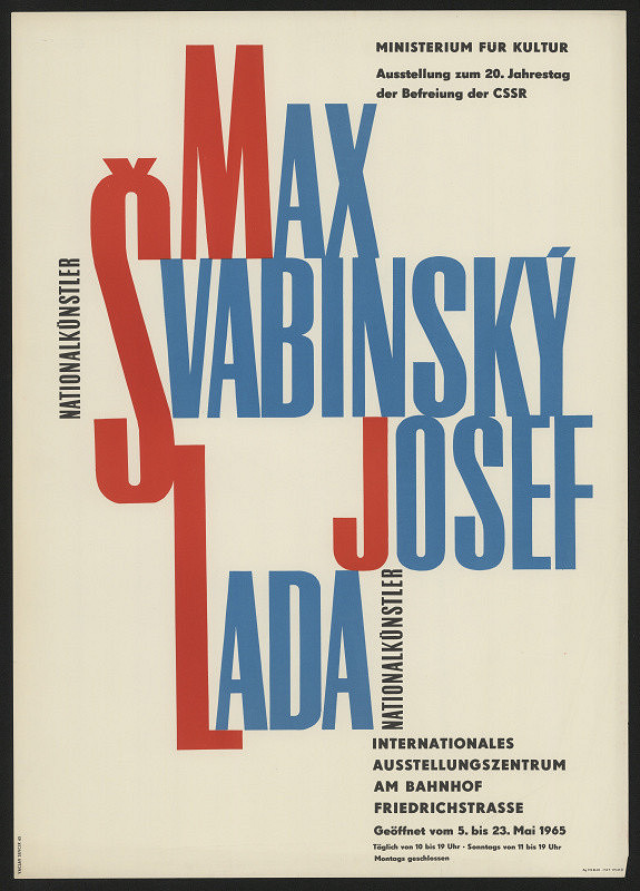 Václav Ševčík – Max Švabinský - Josef Lada 