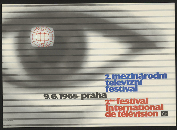 Václav Ševčík – 2.mezinárodní televizní festival, Praha 1965 
