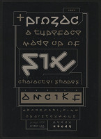 Jonathan Andrew Barnbrook – Prozac - A Typeface Made Up of Six Character Shapes 
