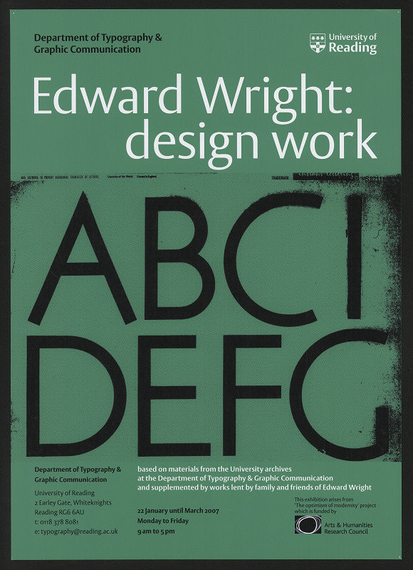 Petra Černe Oven – Edward Wright: Design Work 