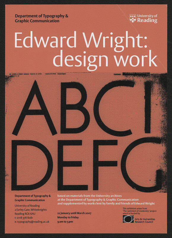 Petra Černe Oven – Edward Wright: Design Work 