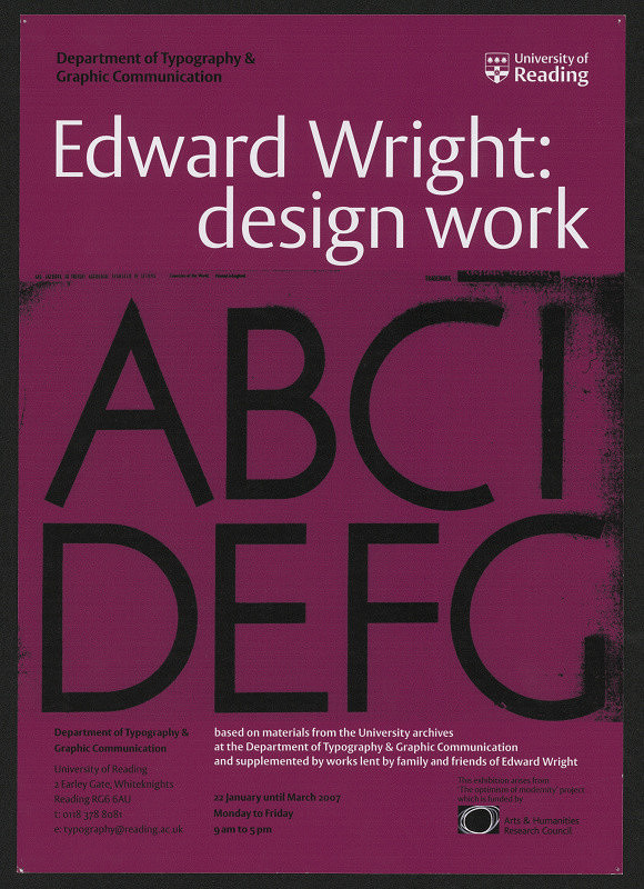 Petra Černe Oven – Edward Wright: Design Work 