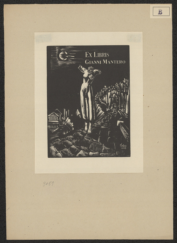 Gyorgy Buday – Exlibris Gianni Mantero 