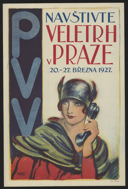 František Xaver Naske – Navštivte veletrh v Praze 20.-27. března 1927 