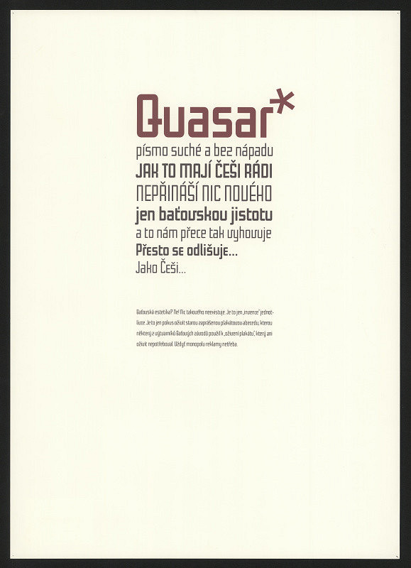 Tomáš Nedoma – Quasar 2 