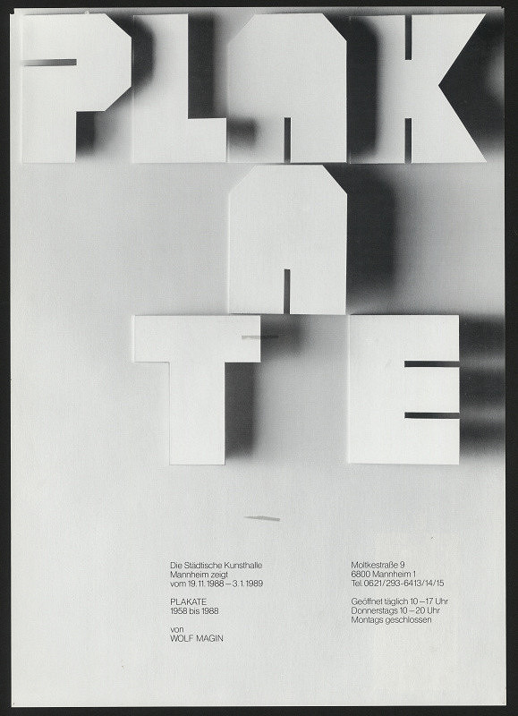 Wolf Magin – Plakate 