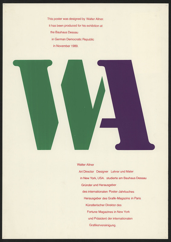Walter Allner – W A 