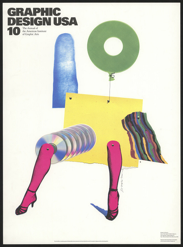 Robert Appleton – Graphic Design USA: 10 Cover Poster 