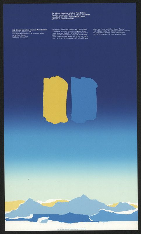 Bob Coonts – Sixth Colorado International Invitational Poster Exhibition 