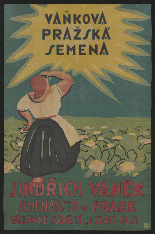 neznámý – Jindřich Vaňek Semenářství v Praze. Vaňkova pražská semena 