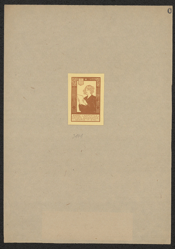 Andre Carpentier – Andre Carpentier artiste dessinateur sur graveur 