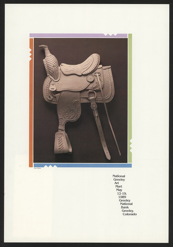 Eugene Hoffman – Paper Saddle Poster 