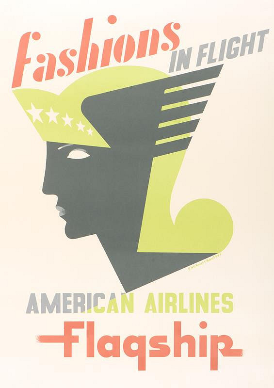 Edward Mc Knight Kauffer – Fashions In Flight 