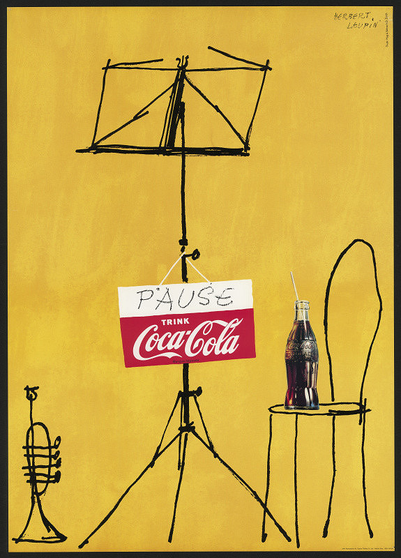 Herbert Leupin – Pause Trink Coca-Cola 