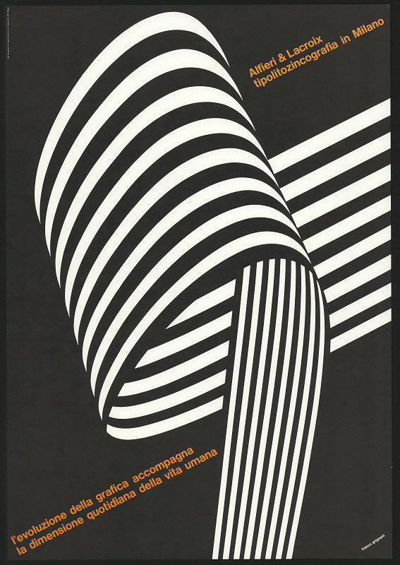 Franco Grignani – Alfiery & Lacroix Tipolitozincografia in Milano 