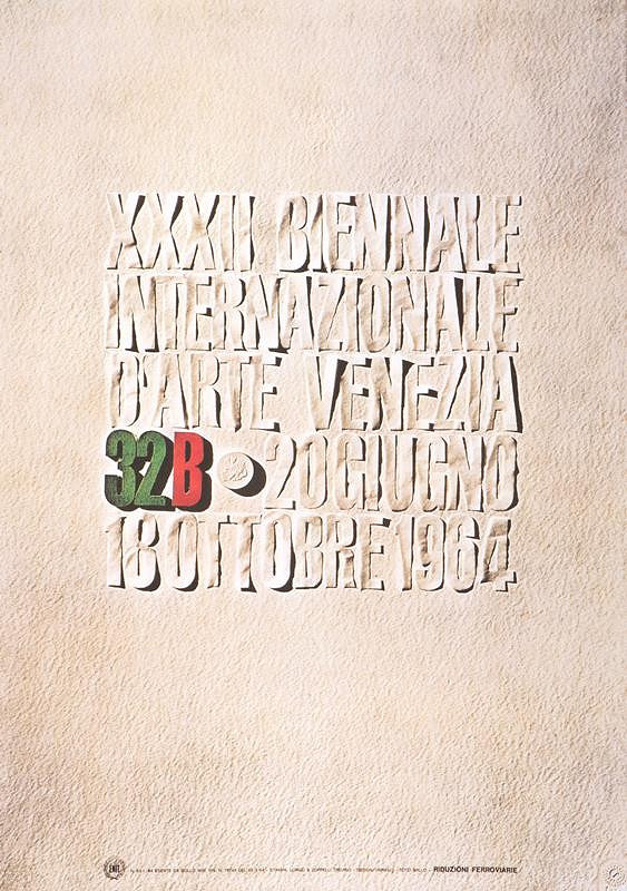 Massimo Vignelli – XXXII Biennale Internazionale d´Arte Venezia 